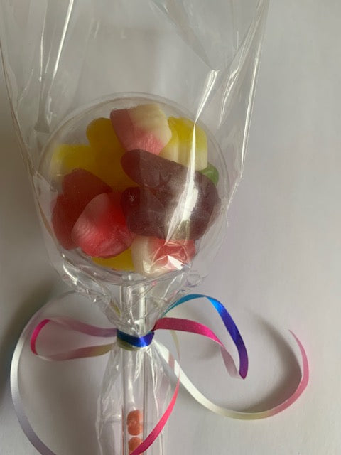 Lollipop Lolly Bag (with Party Mix lollies)